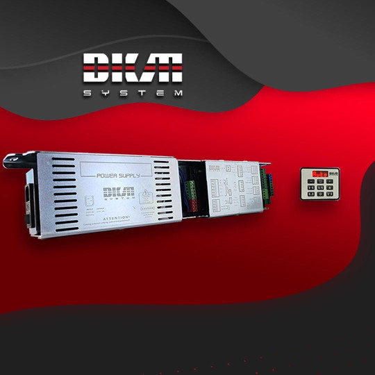 اپراتور درب شیشه ای DKM دی کی ام موتور دانکر Dunkermotor